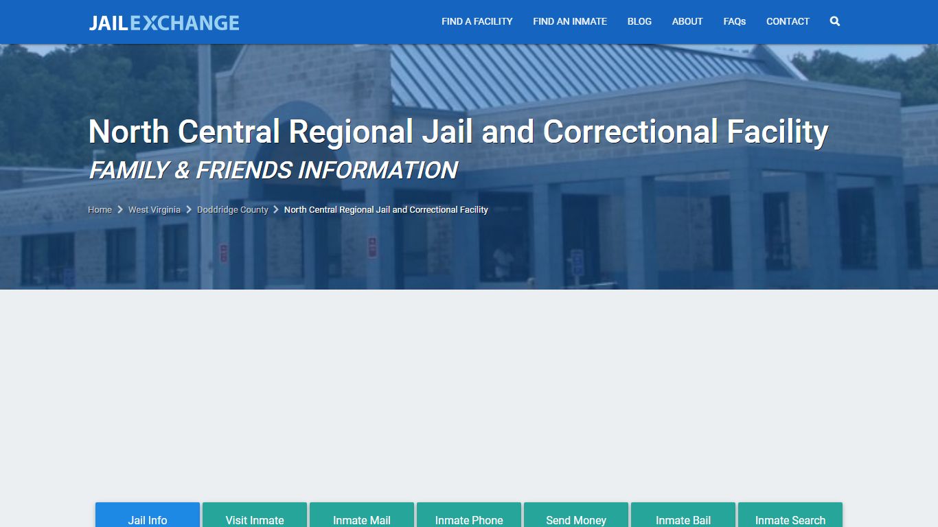 North Central Regional Jail Inmate Search, Visitation, Phone, Address | WV